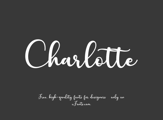 Charlotte Font