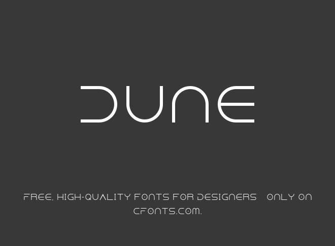 Dune Font