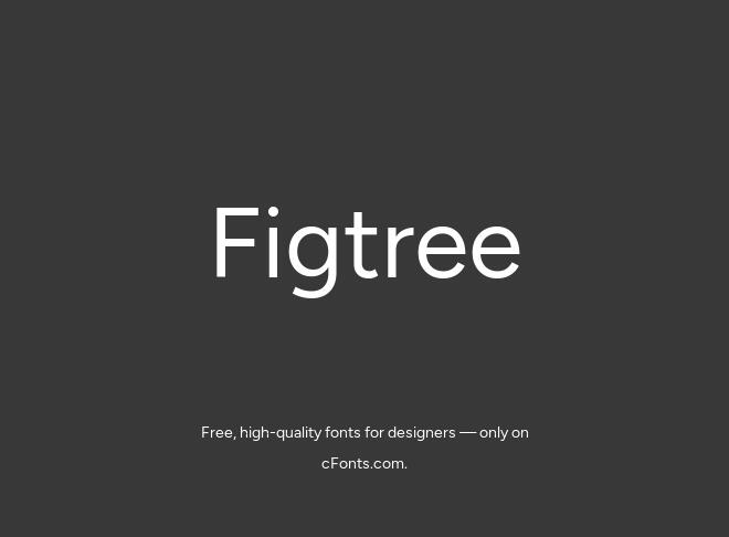 Figtree Font